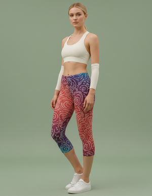 Coral Pavitra leggings