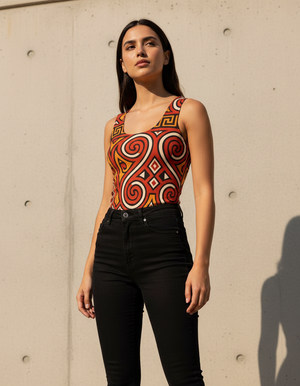 Women's Lukisan women's tank tops