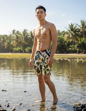 Aviary Men's Swim Trunks Men's Swim Trunks — Dripper