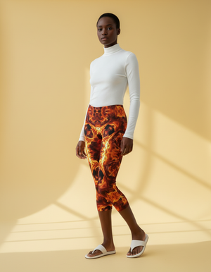 Ember Collection Capri Leggings capri leggings