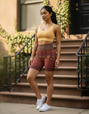 Serenade Yoga Shorts Yoga Shorts — Dripper