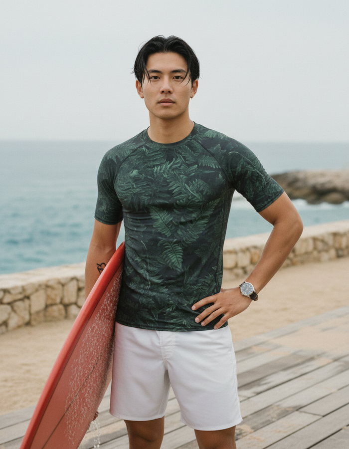Rashguard — Men's Alexandrite Verdant