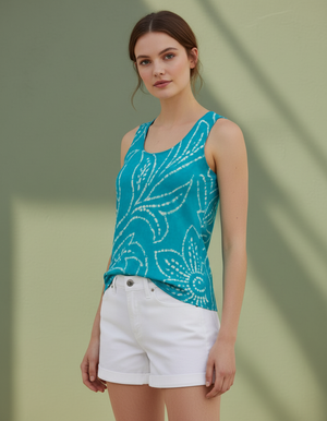 Batik Collection Tank Tops tank tops