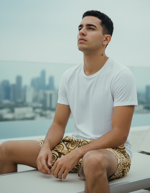Acacia Elysium men's swim trunks