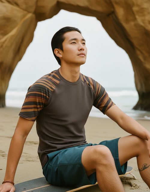 Sway Rash Guard Men's Rashguard — Dripper