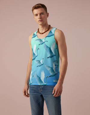Swan Collection Tank Tops tank tops