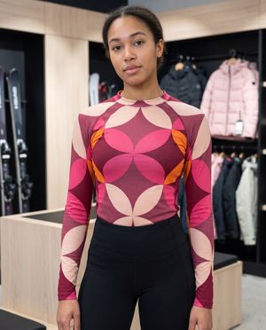 Tea Rose Tsubaki Base Layer Women's Rashguard — Lolekai