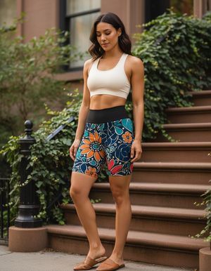 Tumpal Yoga Shorts Yoga Shorts — Dripper