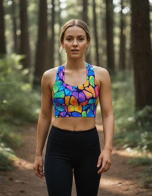 Aura longline sports bras