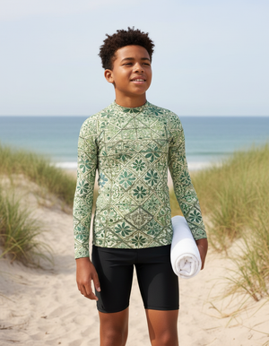 Youth Sycamore Zellige youth rashguards