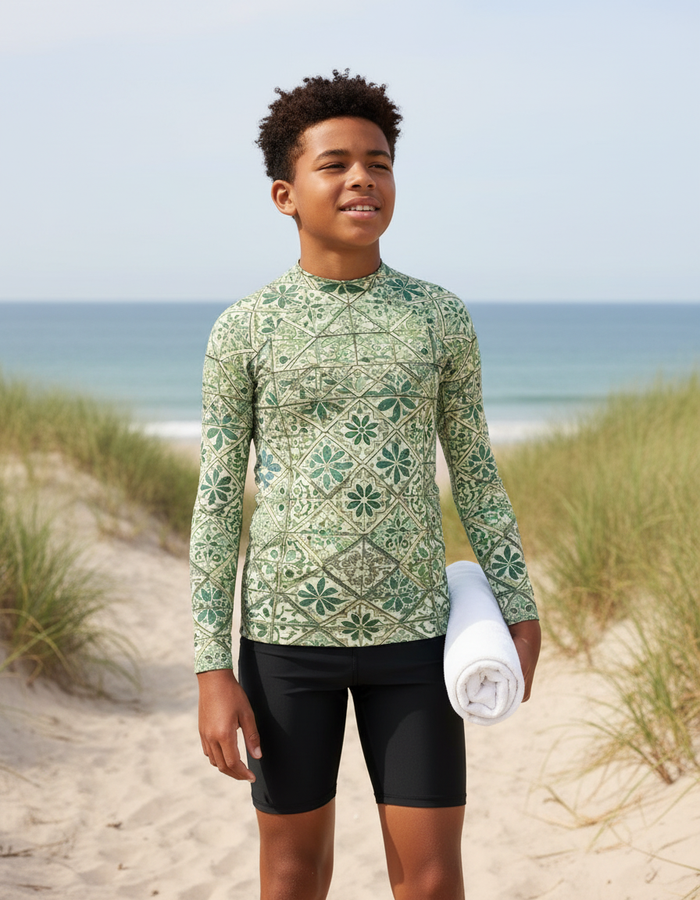 Rashguard — Youth Sycamore Zellige