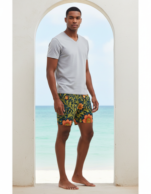 Acanthus Men's Swim Trunks Men's Swim Trunks — Dripper