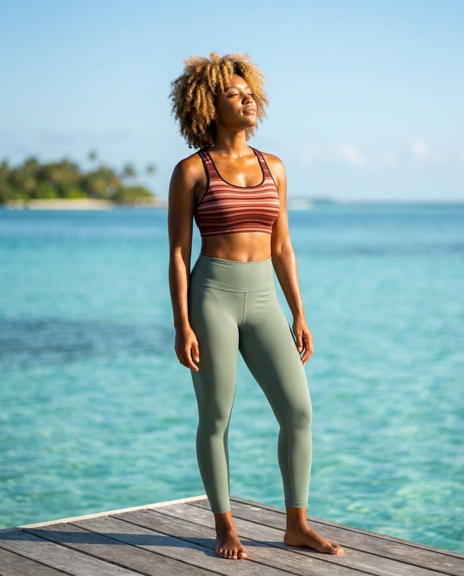 Oxblood Eclipse Swim & Gym Bra Sports Bra — Lolekai