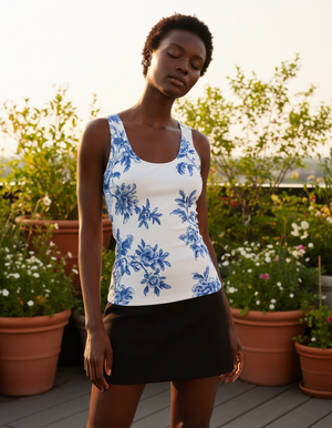 Porcelain Tank Top Women's Tank Top — Dripper