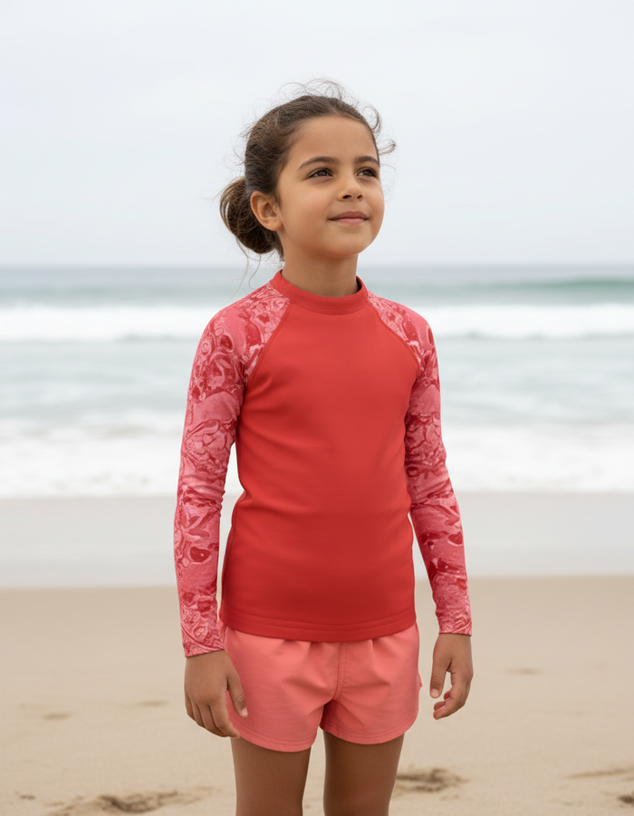 Rashguard — Kids Lava Falls Burst