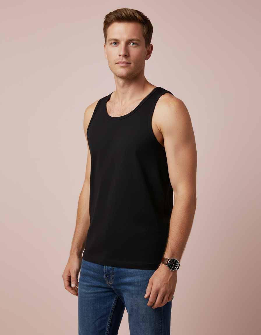 Tank top in Jet