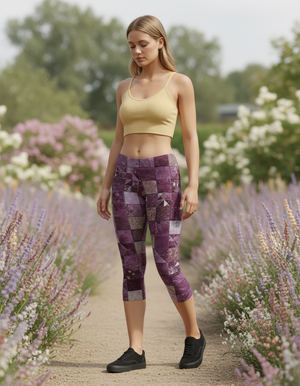 Burnished Lilac Fragment leggings