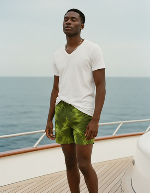 Acacia Glacier men's swim trunks