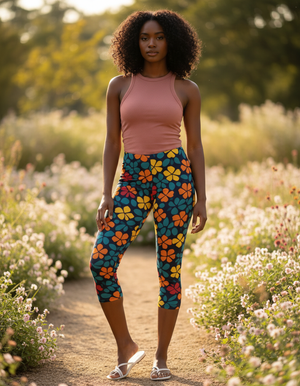 Hana Capri Leggings Capri Leggings — Dripper