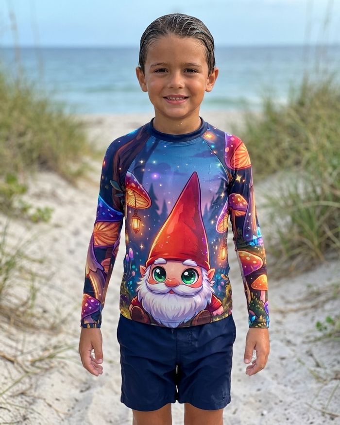 Rashguard — Boys Gnome