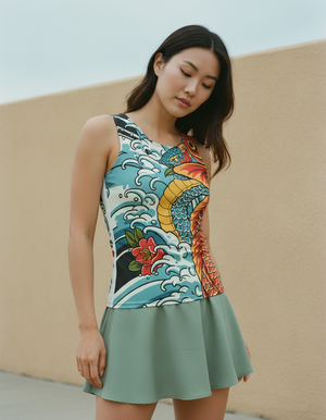 Koi Rising Tank Tops tank tops