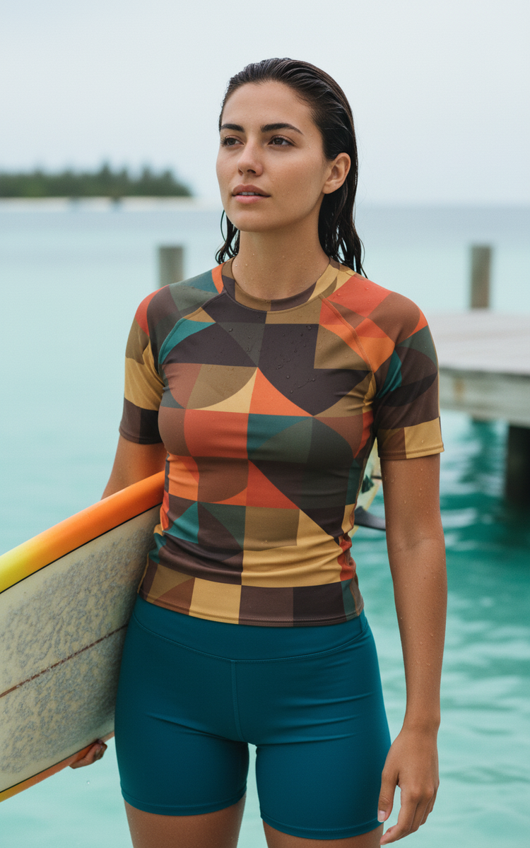 Mid-century Collection Rash Guard rashguards