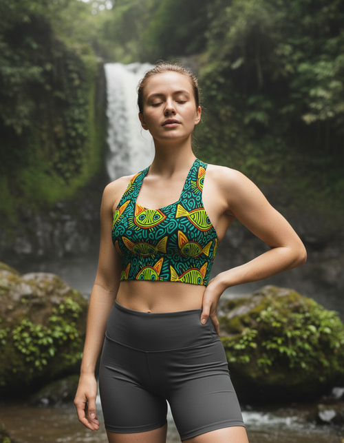 Kona Sports Bra Longline Sports Bra — Dripper
