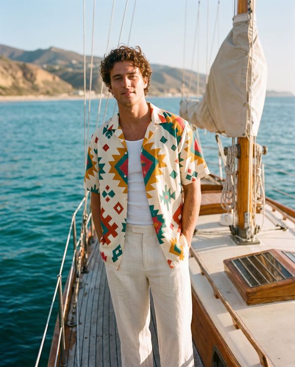 Kilim Collection hawaiian shirts