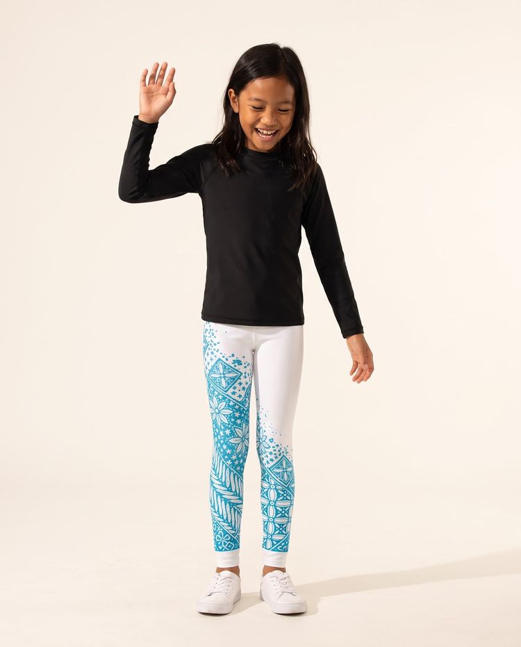 Heritage Flow Aksara Girls Youth Leggings