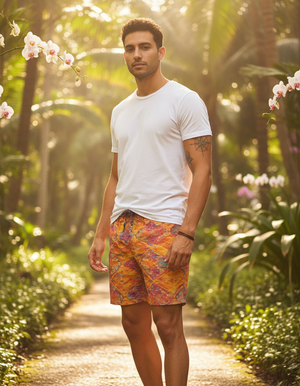Tsubaki men's swim trunks