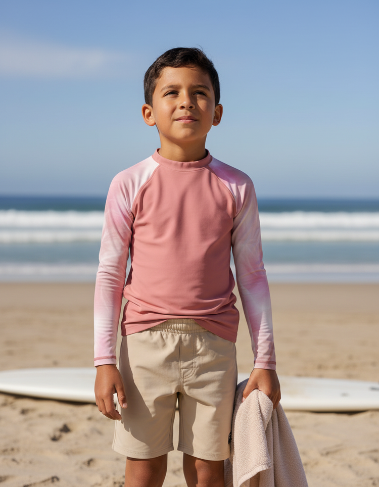 Kids Ice-Dye Rash Guard