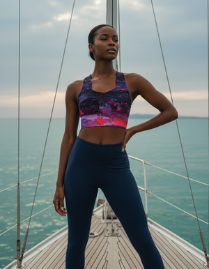 Echo Sports Bra Longline Sports Bra — Dripper