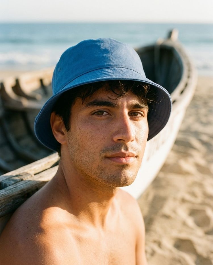 Marina Midnight Regatta bucket hats
