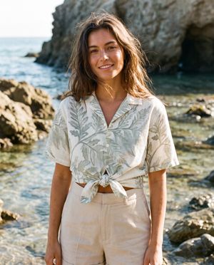 Palapalai women's hawaiian shirts