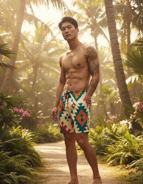 Karavan Men's Swim Trunks Men's Swim Trunks — Dripper