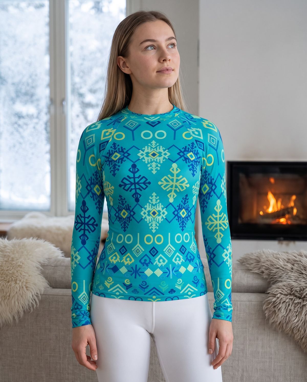 Zarif Base Layer Women's Rashguard — Lolekai