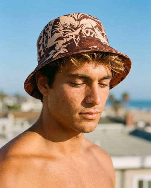 Unisex Burnt Sienna Koa Kai Bucket Hat Bucket Hat — Lolekai