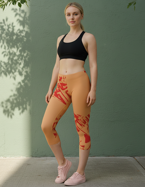 Muskmelon Vivid leggings