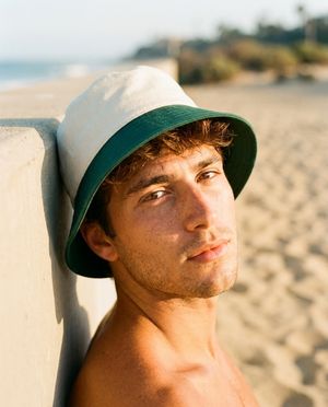 Emerald Cream bucket hats
