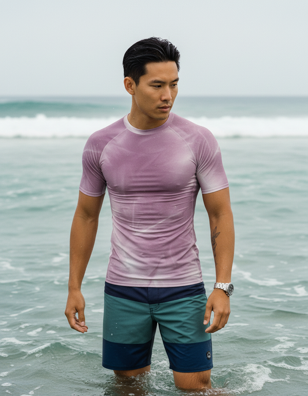 Men's Ice-Dye Rash Guard