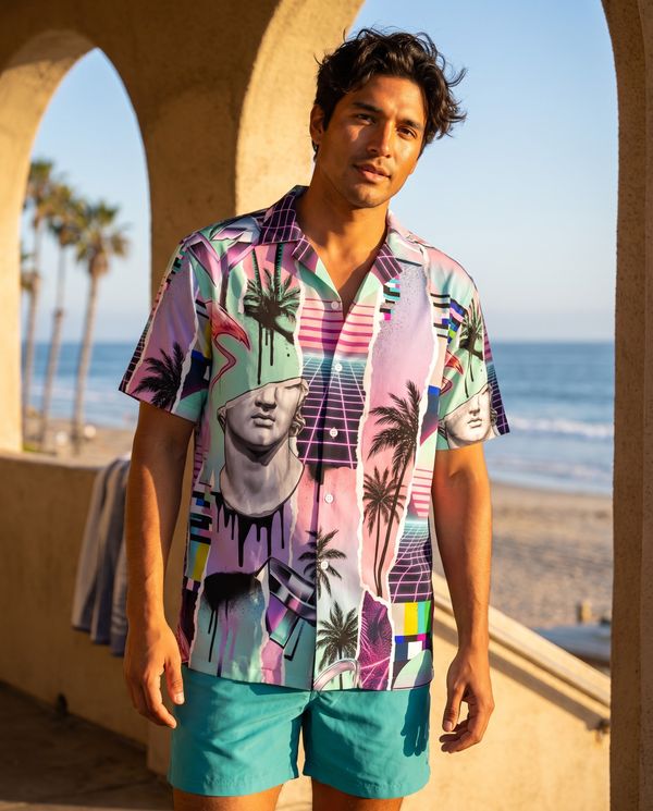 Sunfade men's hawaiian shirts