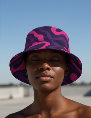 Lustre bucket hats