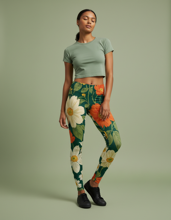 Cassatt Garden Party leggings