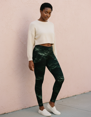 Runway Emerald Eclipse leggings