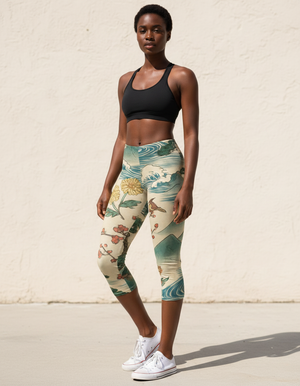 Edo Leggings Capri Leggings — Dripper