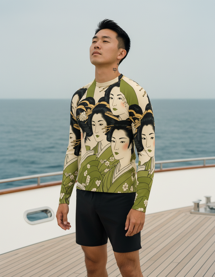 Rashguard — Men's Runway Chartreuse Yume