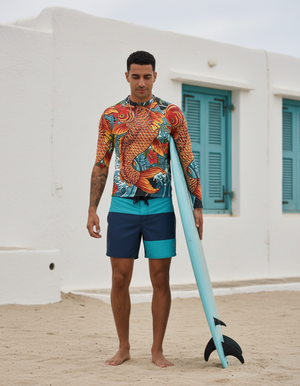 Koi Rising Rash Guard rashguards