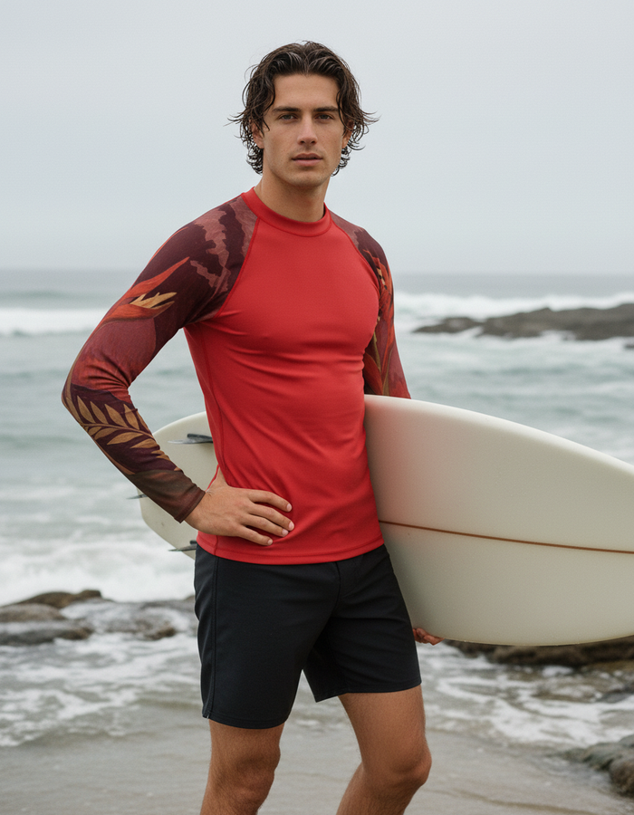 Rashguard — Men's Lava Falls Tropique