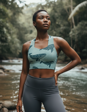 Echo Sports Bra Longline Sports Bra — Dripper