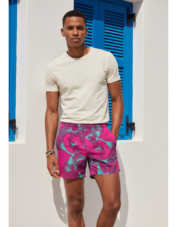 Men's Swim Trunks in Polarity